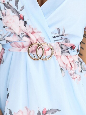 Numoco Sommerkleid 'Minikleid Patrizia' in Blau