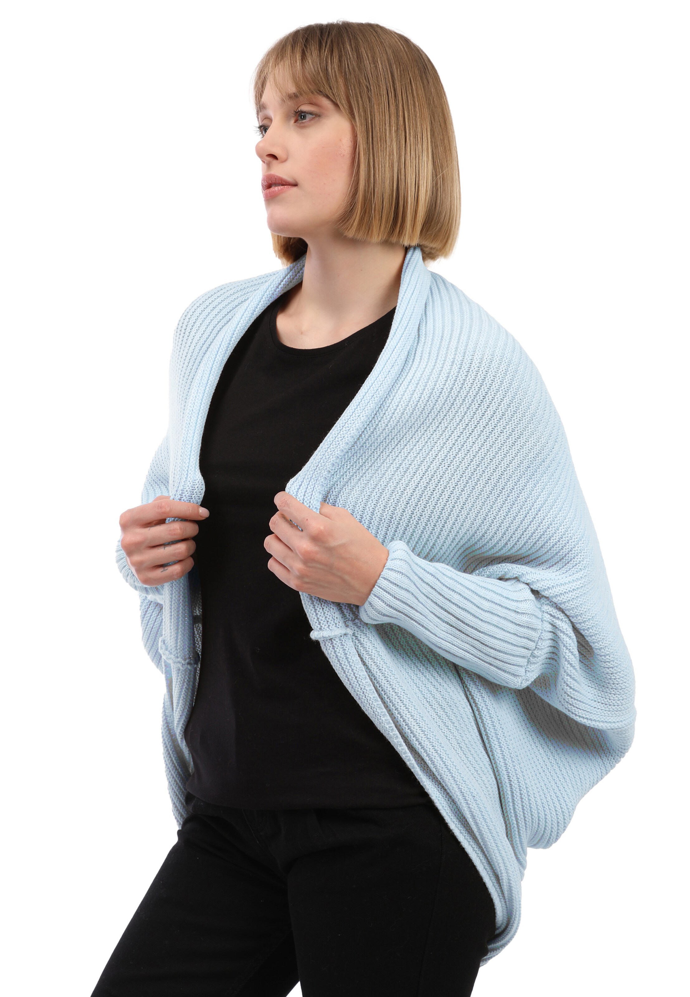 Felix Hardy Knit cardigan in Blue