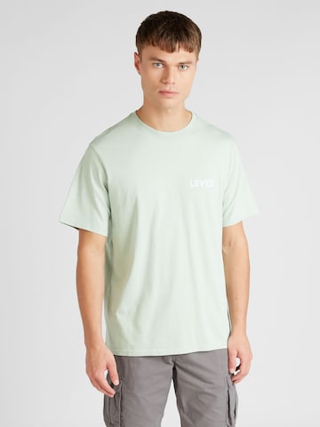 LEVI'S ® T-shirt i grön: framsida