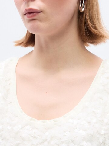 Calvin Klein Jeans Bluza | bela barva