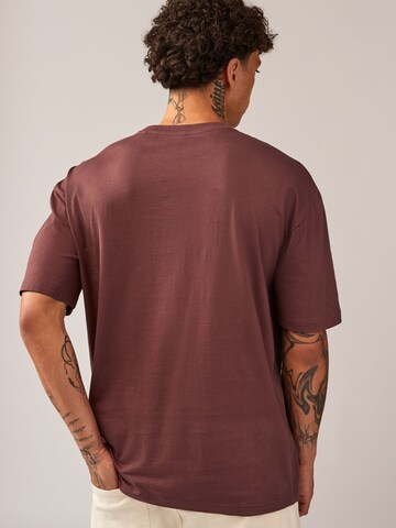 Next - Camiseta en marrón