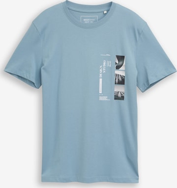 TOM TAILOR DENIM - Camiseta en azul: frente