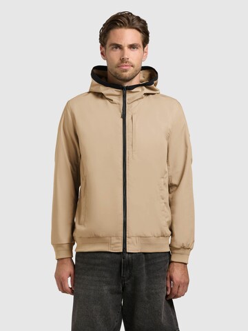 khujo Kurtka przejściowa 'Zamha' w kolorze beżowy: przód