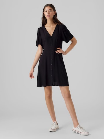 VERO MODA Shirt Dress 'VMAlba' in Black