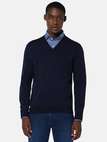 Boggi Milano Sweater in Blue: front