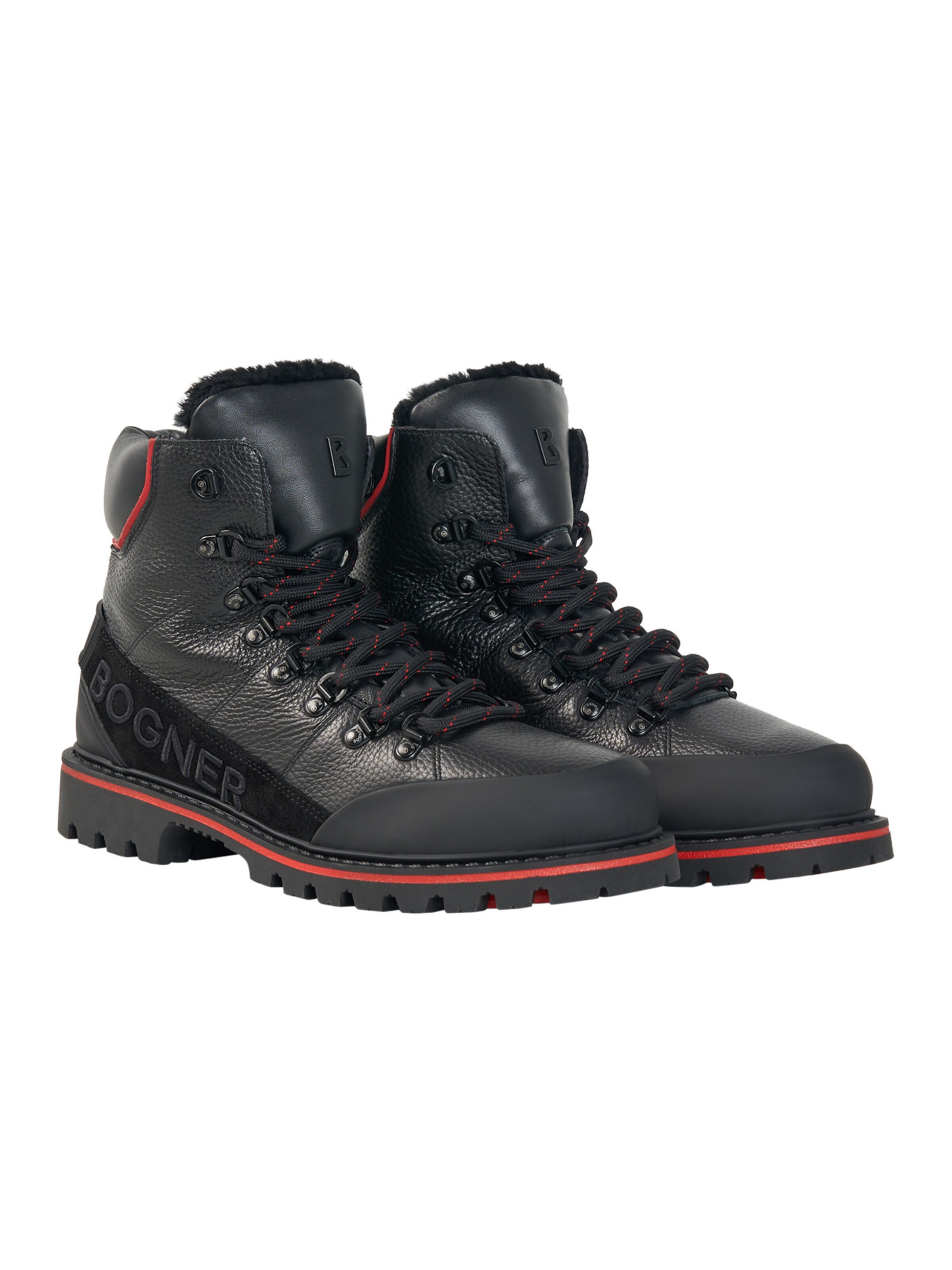 BOGNER Lace-up boots 'Helsinki' in Black