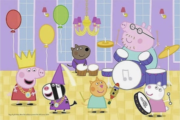Jeux 'Peppa Pig' Peppa Pig en mélange de couleurs : devant