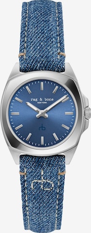 rag & bone Analoguhr ' Bleeker ' in Blau: Vorderseite