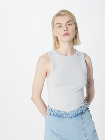 WEEKDAY Top in Blauw: voorkant