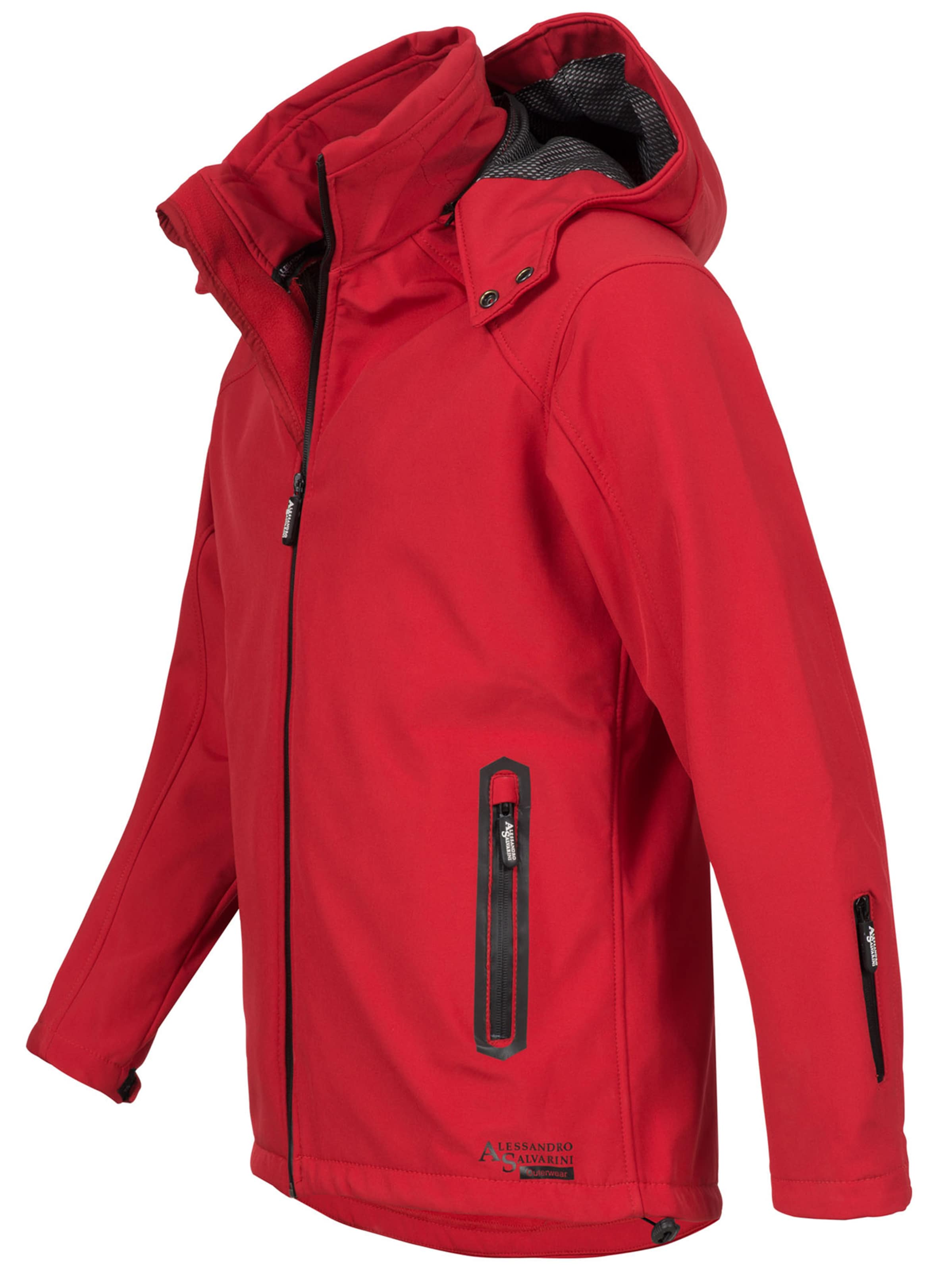 Alessandro Salvarini Performance Jacket in Red