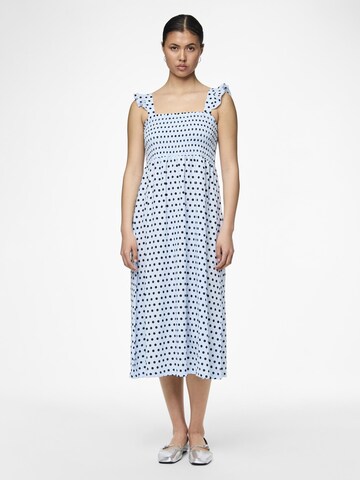 Robe 'PCLuna' PIECES en bleu : devant