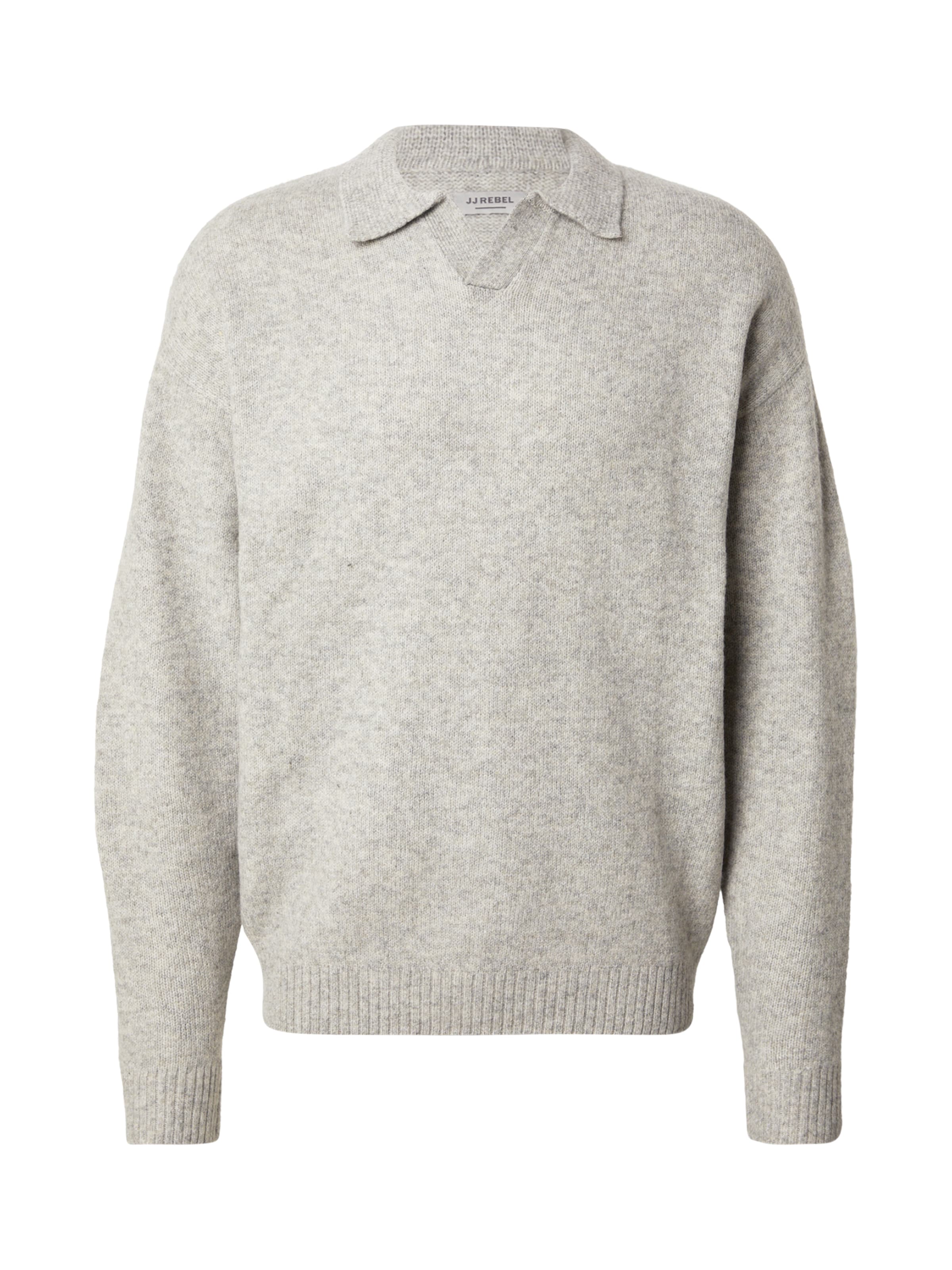JJ Rebel Pulóver 'JREBSONAR' - szürke: elől