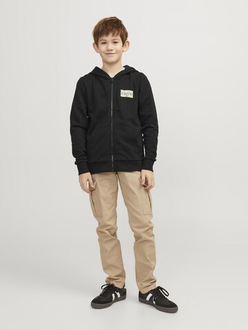 Jack & Jones Junior Sweatjacke in Schwarz