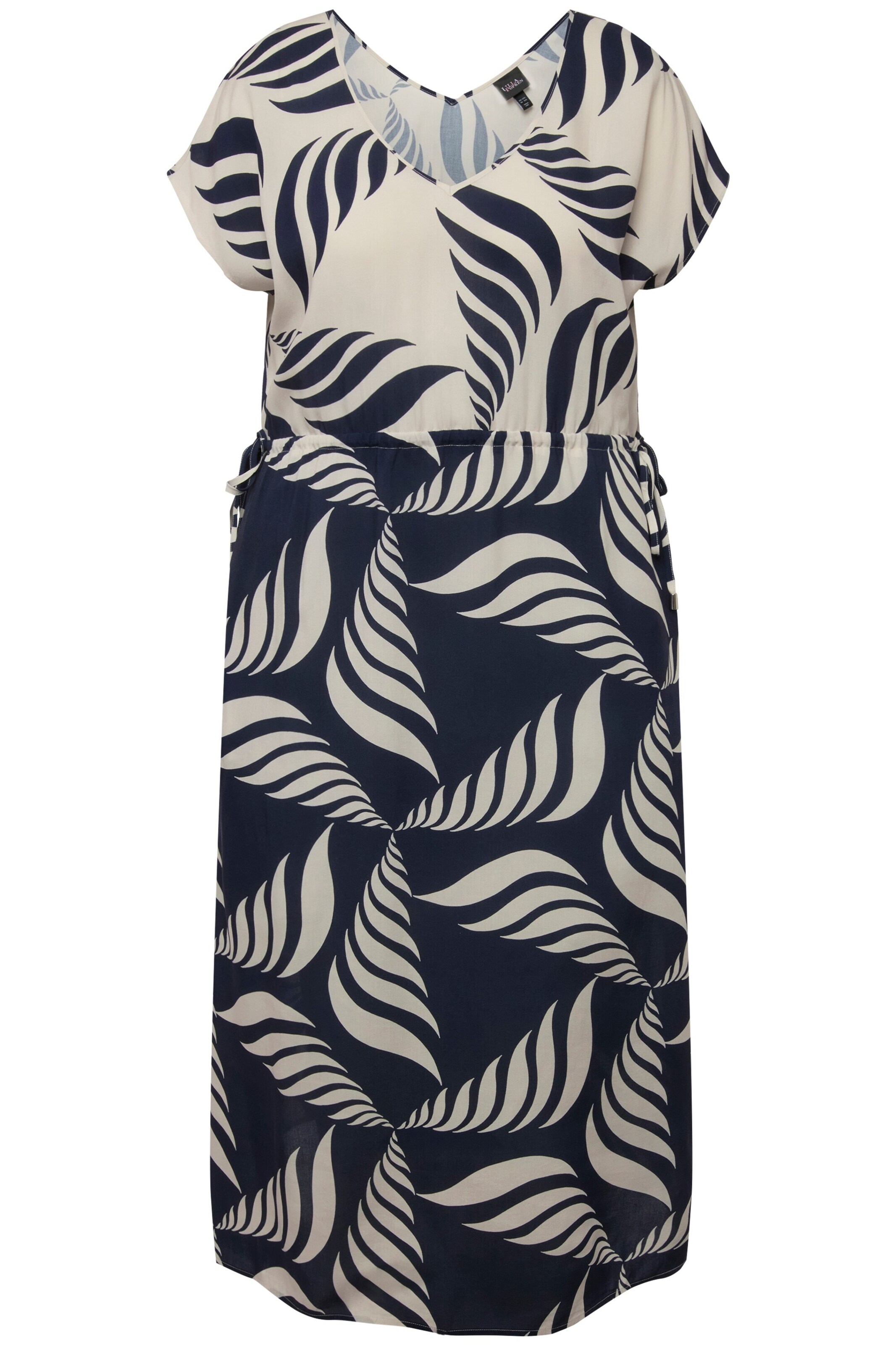 Ulla Popken Kleid in Blau: Vorderseite