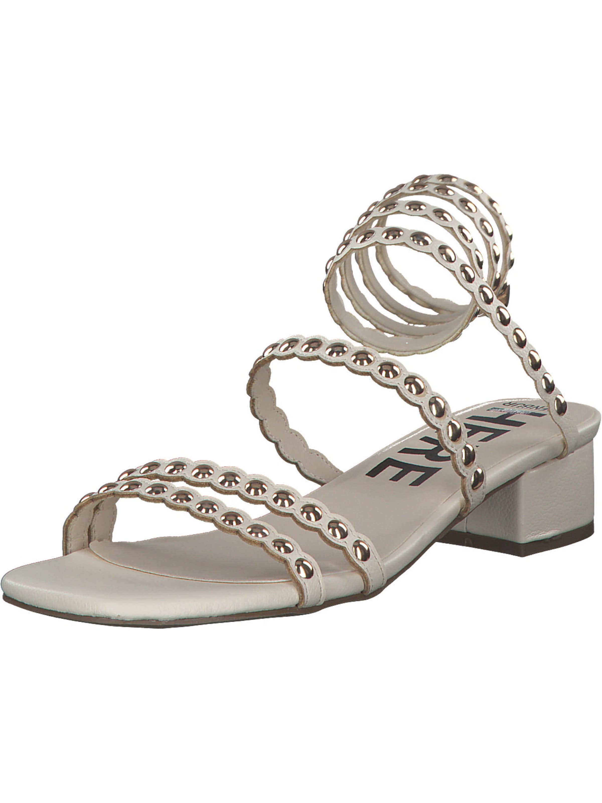 MENBUR Riemensandale in Beige: Vorderseite