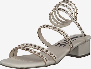 MENBUR Riemensandale in Beige: Vorderseite