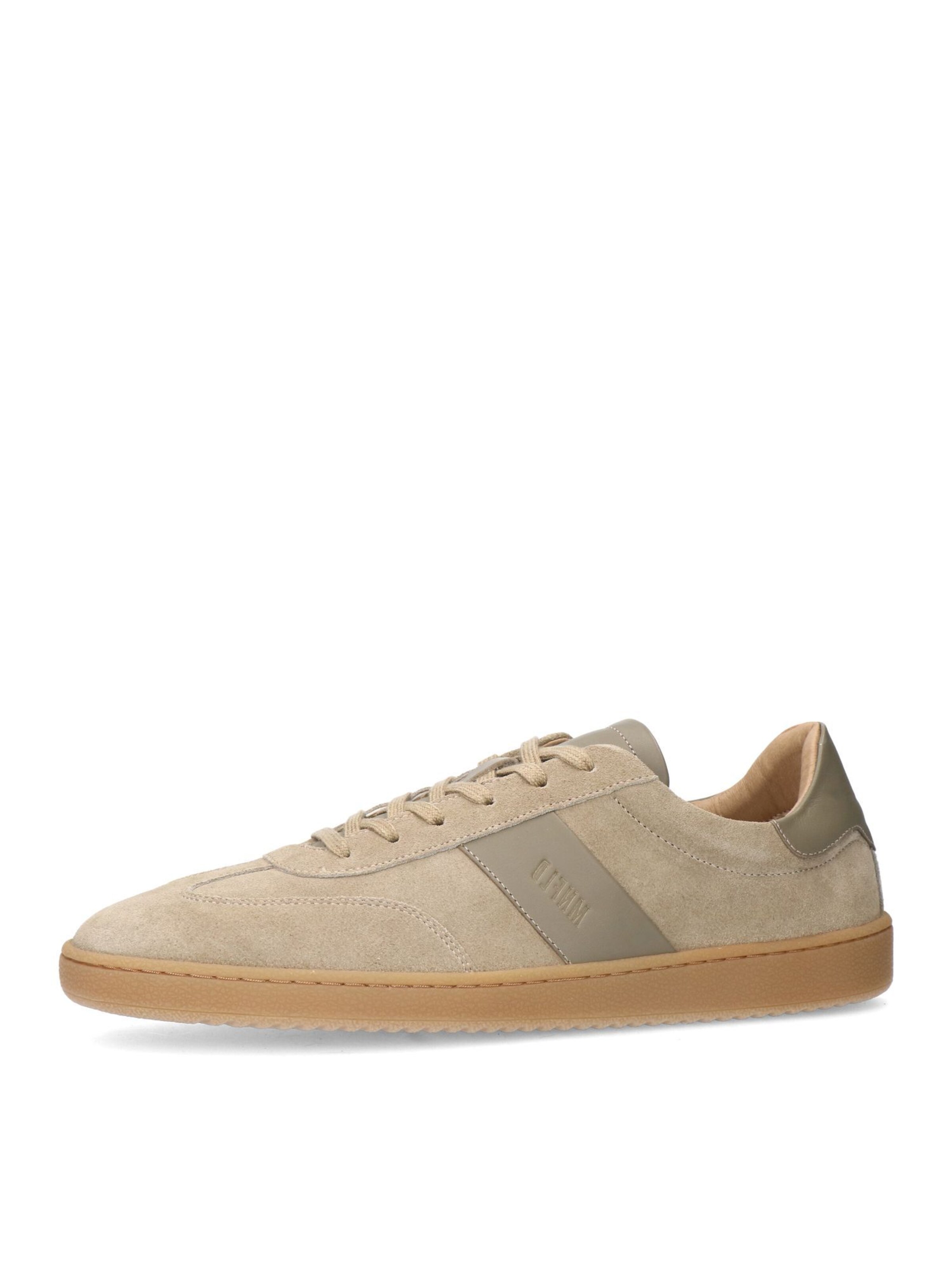 MANFIELD Sneakers in Beige: front