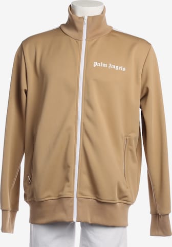 Palm Angels Sweatshirt / Sweatjacke XL in Braun: Vorderseite
