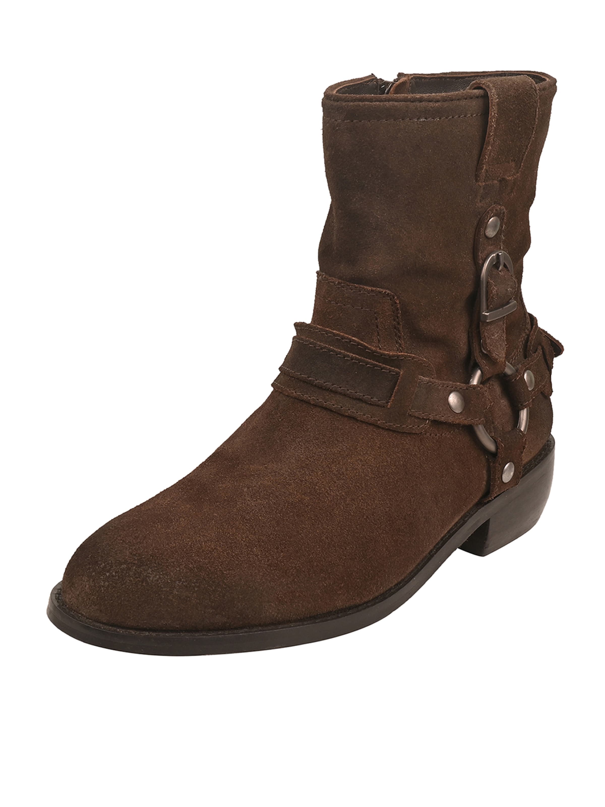 Bottines ' UNION ' Crickit en marron : devant