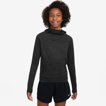 NIKE Sportief sweatshirt 'Academy' in Grijs: voorkant