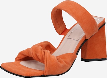 VERO MODA Pantolette 'Briella' in Orange: predná strana