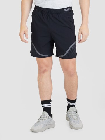 UNDER ARMOUR Regular Sportshorts in Schwarz: Vorderseite