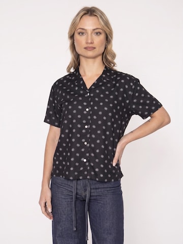 Brixton Bluse in Schwarz: Vorderseite
