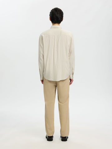 SELECTED Comfort Fit Skjorte i hvid