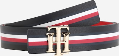 TOMMY HILFIGER Bælte i mørkeblå / rød / hvid, Produktvisning