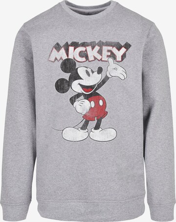 ABSOLUTE CULT Sweatshirt 'Mickey Mouse - Presents' in Grey: front