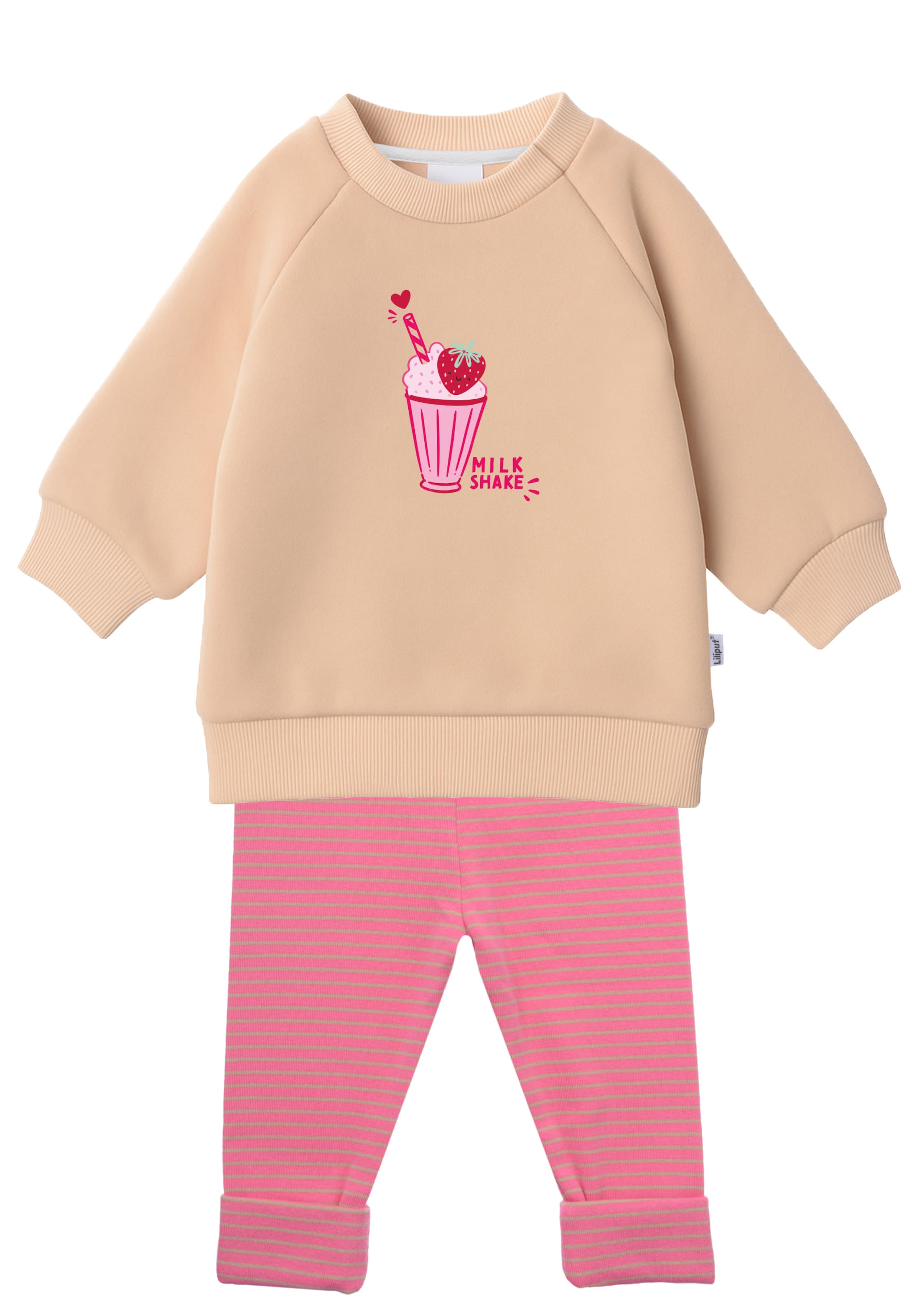 LILIPUT Set 'Milkshake' in Brown: front