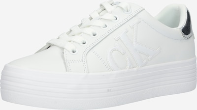 Calvin Klein Sneaker in silber / weiß, Produktansicht