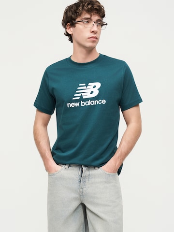 new balance Majica | zelena barva