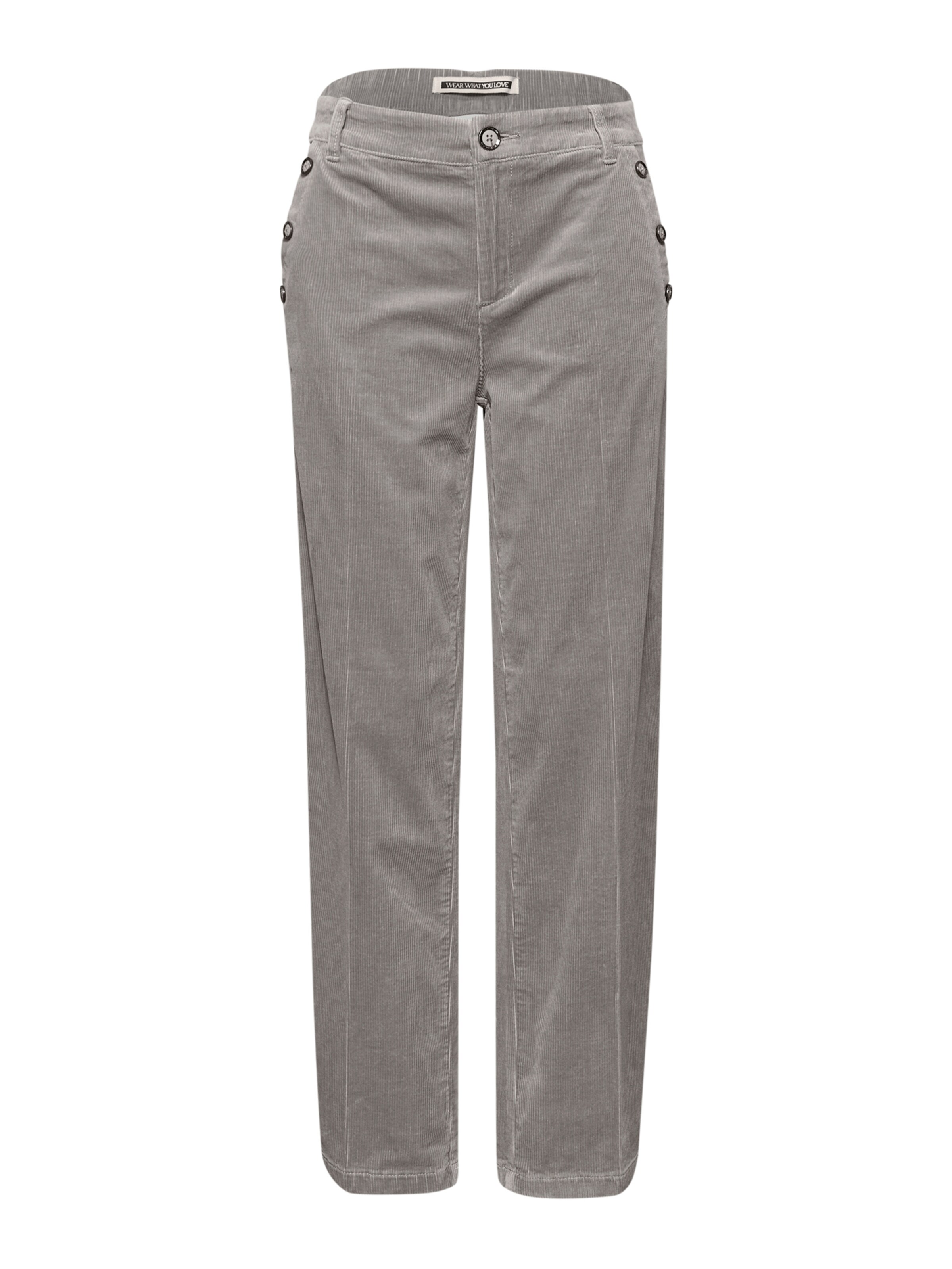 STREET ONE Regular Pants in Grey: front