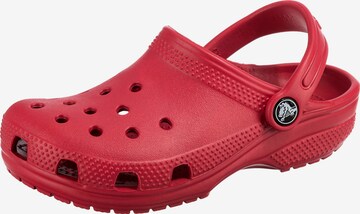 Crocs حذاء مفتوح بلون أحمر: الأمام