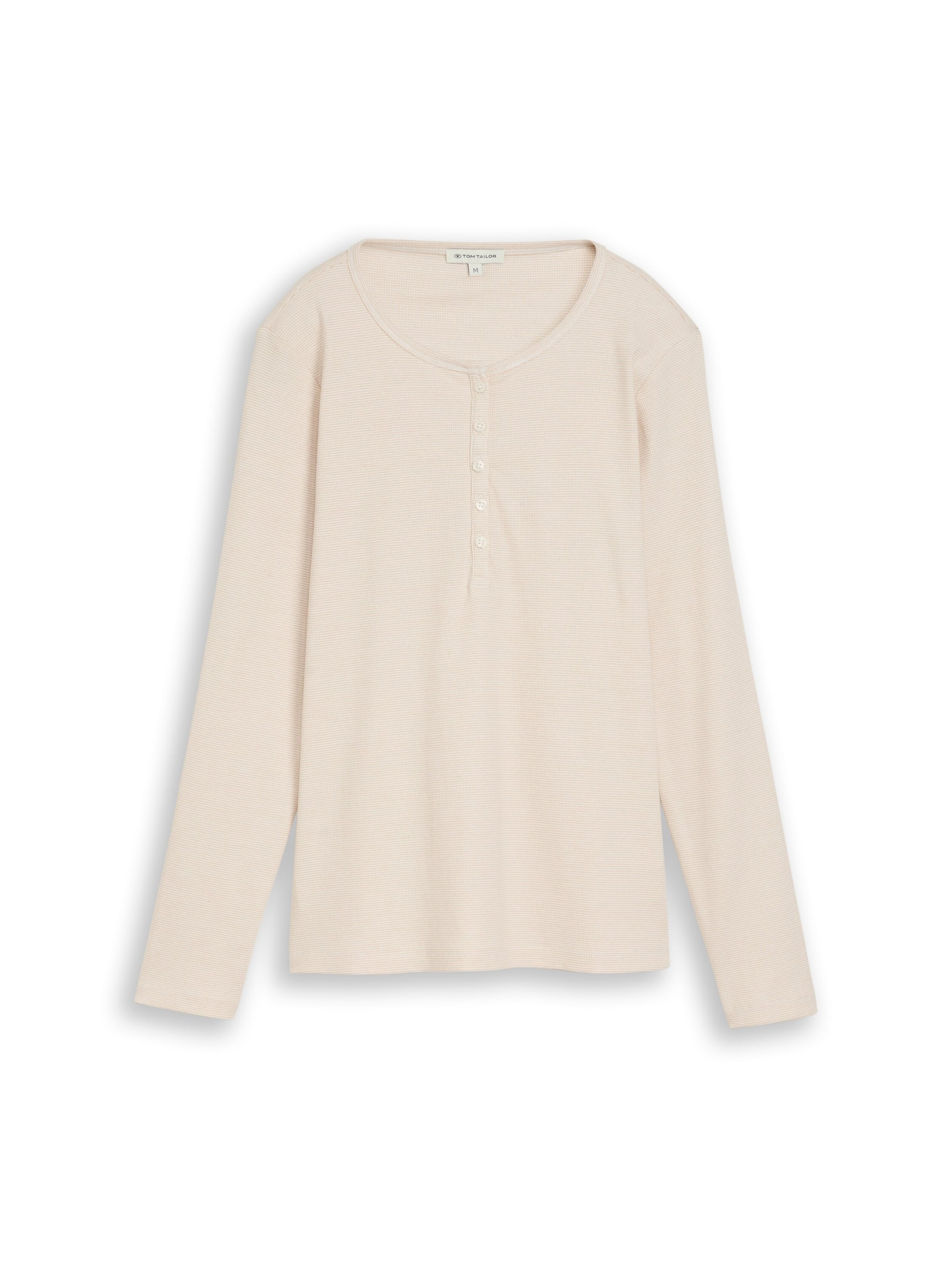 TOM TAILOR Shirt in Weiß: Vorderseite