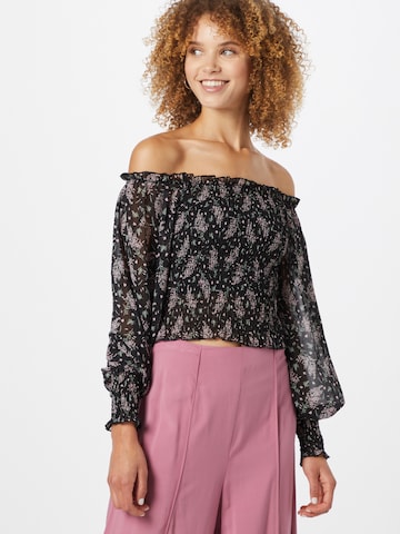 SISTERS POINT Blouse 'NEA-9' in Black: front