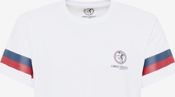 Carlo Colucci Shirt ' De Menech ' in White: front