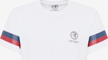 Carlo Colucci Shirt ' De Menech ' in White: front