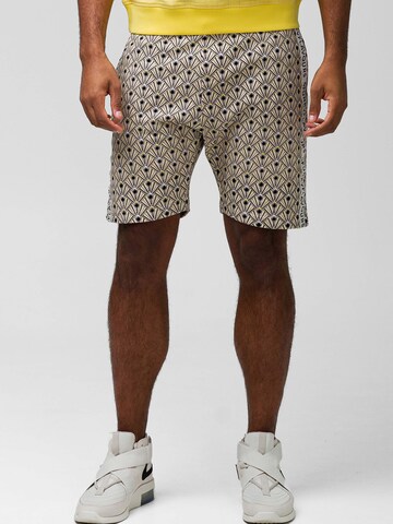 4funkyflavours Regular Shorts 'Texas Sun' in Beige: predná strana