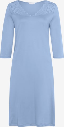 Hanro Nightgown ' Moments ' in Blue: front
