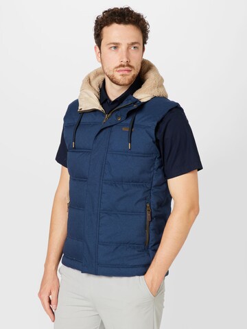 Ragwear Vest 'SETO' in Blue: front