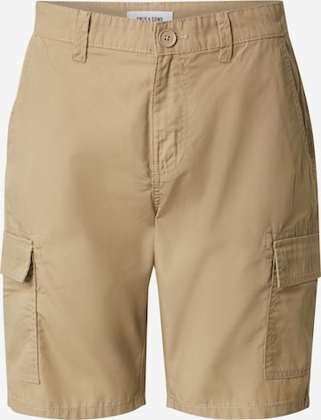 Only & Sons Regular Gargohousut 'ONSTurin' värissä beige: etupuoli