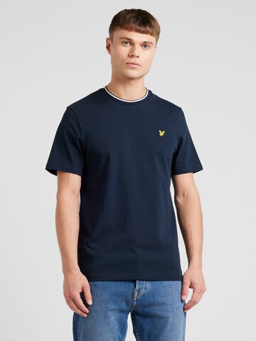 Maglietta di Lyle & Scott in blu: frontale