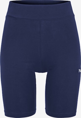 FILA Skinny Legginsy 'BUCKAUTAL' w kolorze niebieski: przód