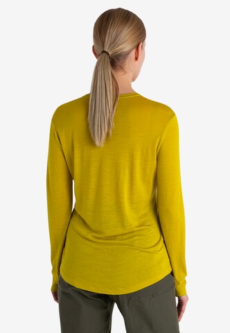 ICEBREAKER Performance shirt 'Cool-Lite Sphere III' in Yellow