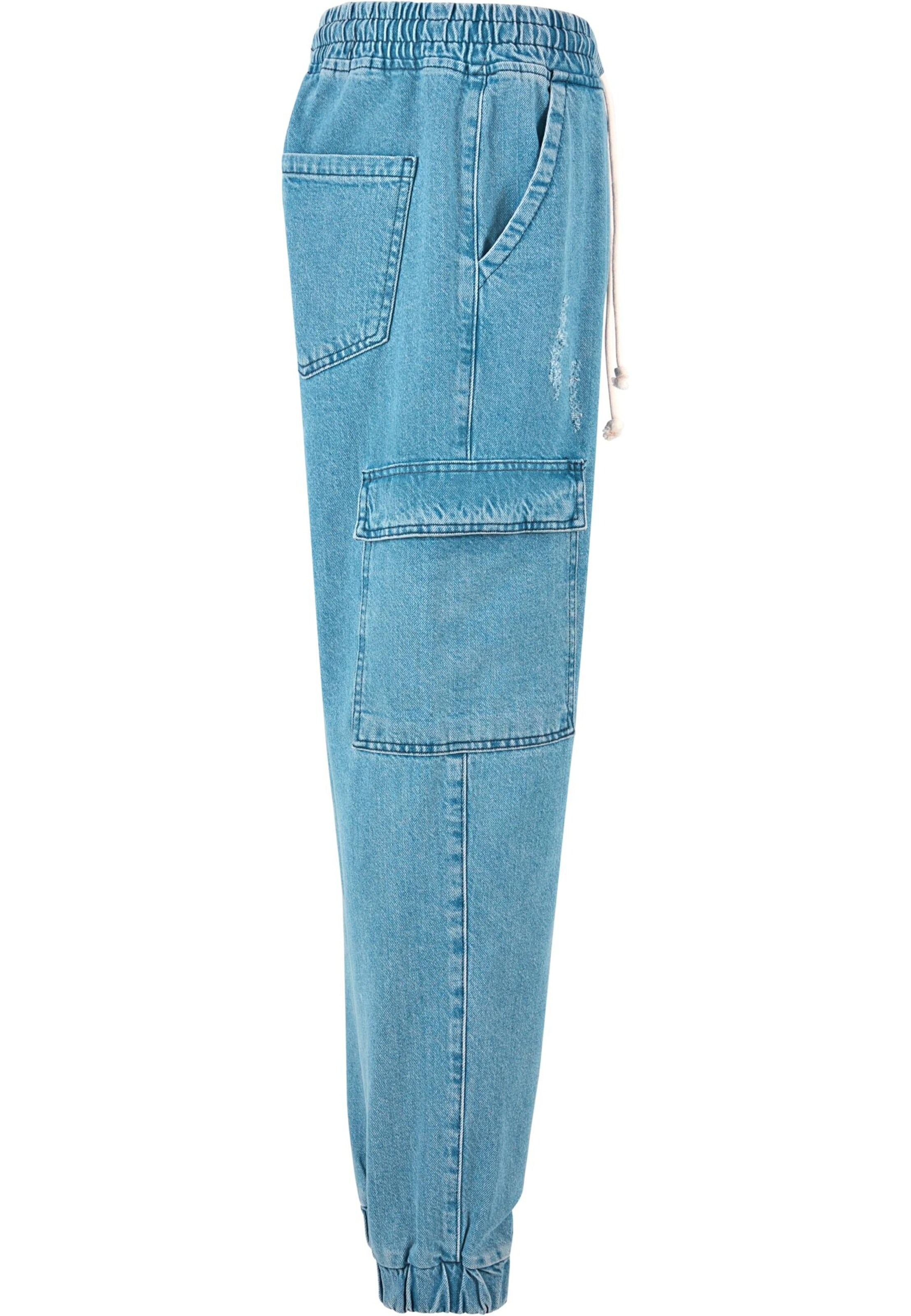 2Y Premium Tapered Jeans in Blau