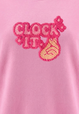 MYMO Sweatshirt in Roze