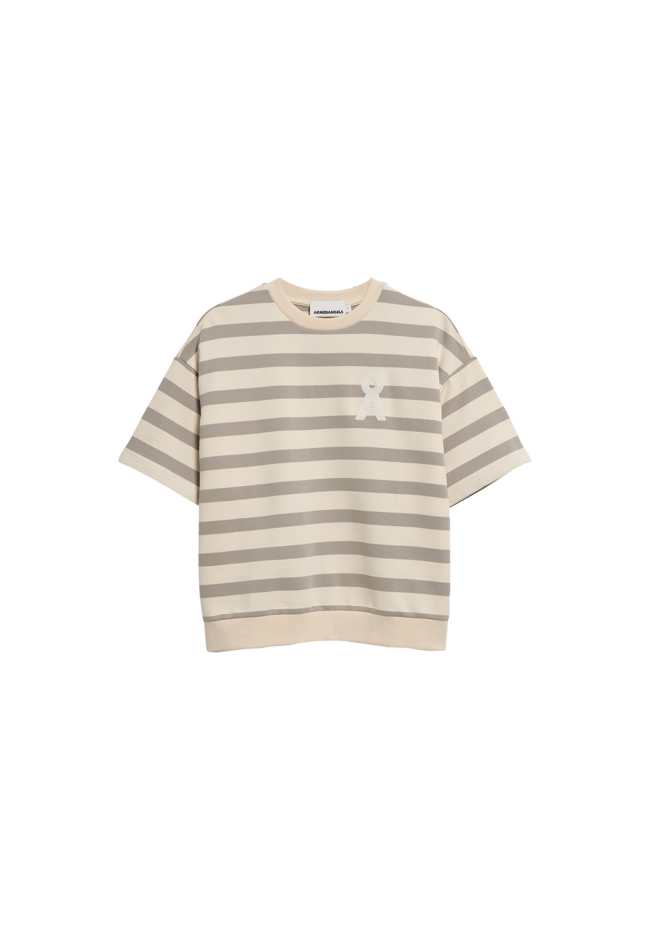 ARMEDANGELS Sweatshirt in Beige: voorkant