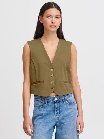 Gilet da completo 'Simonse' di ICHI in verde: frontale
